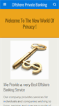 Mobile Screenshot of offshore-private-banking.com