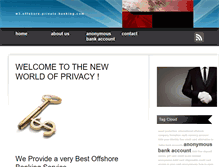 Tablet Screenshot of offshore-private-banking.com